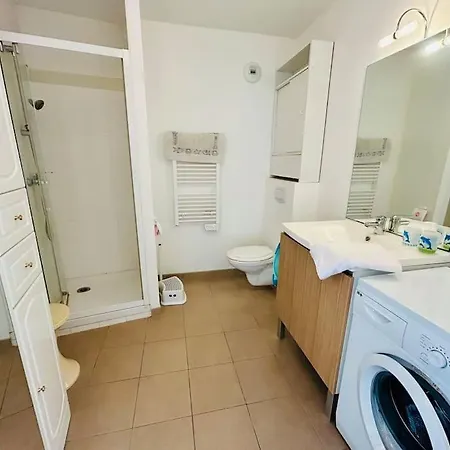 Apartment T3/4-6pers/5'piedplage/centreville/parking/wifi